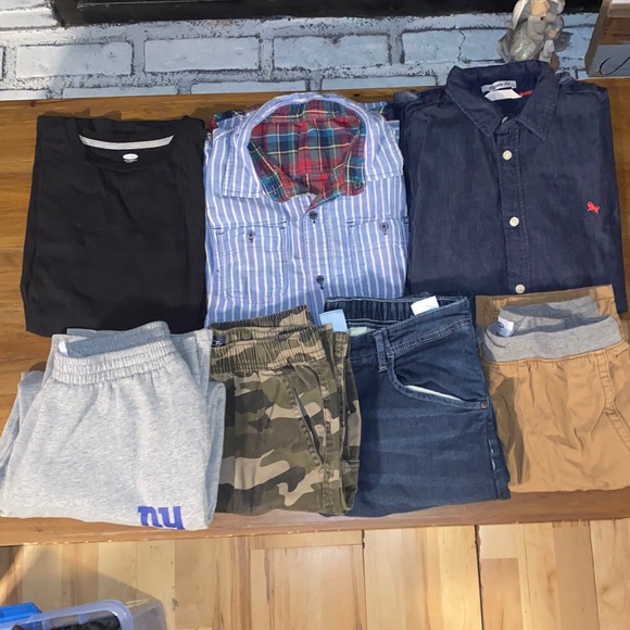 Boy’s pants and tops bundle